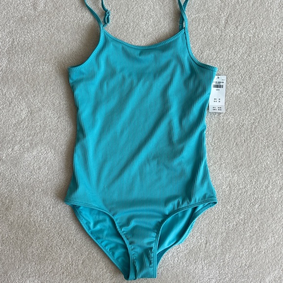 Abercrombie Kids Blue One Piece Swimsuit - Picture 1 of 2